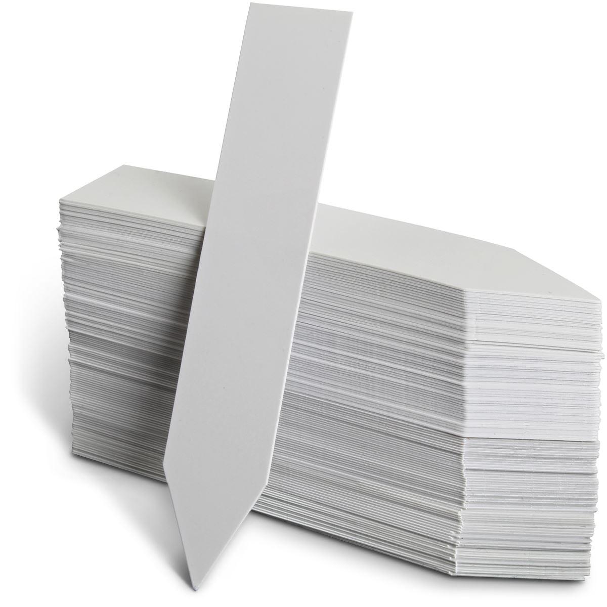 Stecketiketten 2x20cm, weiß, 1.000 Stk.