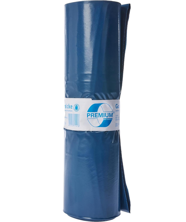 Abfallsack 240l blau 650+550x1350 lose 100 Stk.