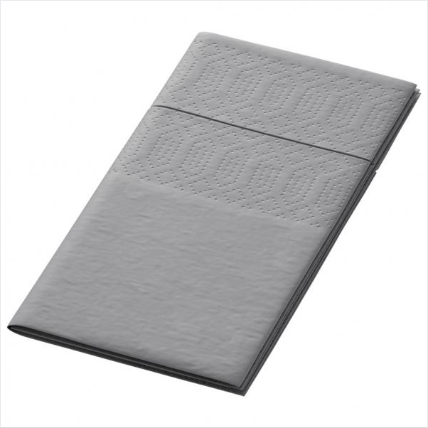 Duni Serviette 33x33 cm 3lg 1/8 BF., granit grey 4 x 250Stk.