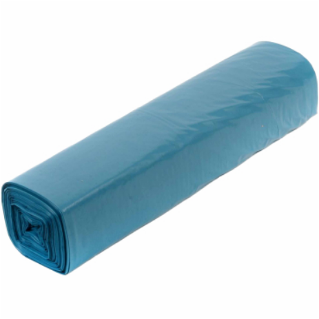 Abfallsack 140l blau 700+200x1100 25 Bl. je Rolle (1 Rolle)