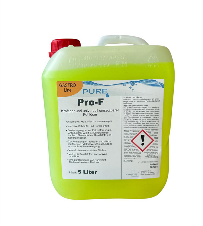 PURE Pro-F, Kraftreiniger- und Fettlöser, 5l