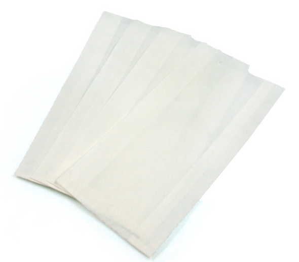 Papierfaltenbeutel, Cellulose, gefädelt 21 x 10 x 5 cm weiss Füllinhalt 0,5 kg, 1.000 St.