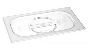 GN Deckel 1/4 Polycarbonat, Deckel mit Griff transparent 6 Stk.