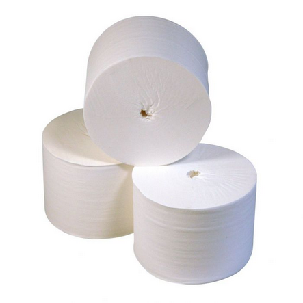 TUBELESS MINI DUO PRO 70, Toilettenpapier, weiß, sanft, biologisch abbaubar, 622Blatt 3-lagig 36Rll/Pack