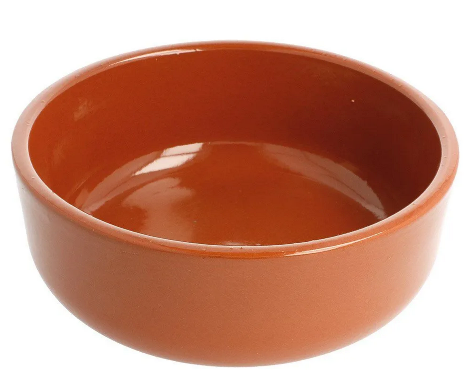 PLAYGROUND Terrakotta / Terracotta  - Schüssel rund stapelbar 17cm/0.95l - (6 Stück)