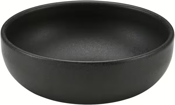 PLAYGROUND SPOTON  - Schale rund schwarz 13cm/0.38l - (6 Stück)