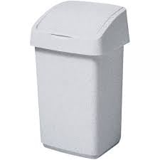 Abfallbehälter Swing Top 25l weiß