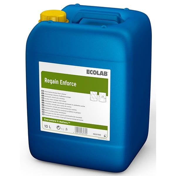 ECOLAB Regain Enforce Aktivchlor Reiniger f. Küche Kanister 10L