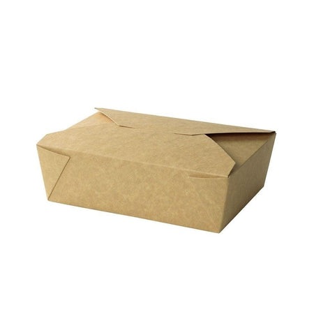 Take-Away Karton mit Faltdeckel braun 1500ml 180Stk.