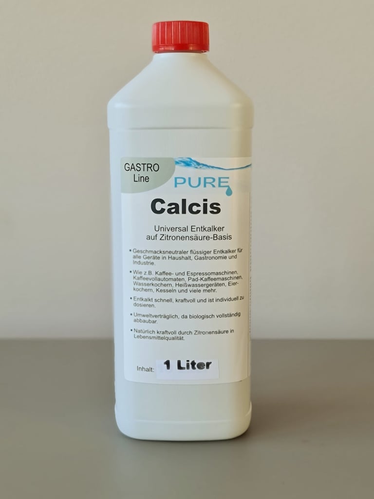 PURE Calcis, Universalentkalker auf Zitronensäure-Basis, 1l