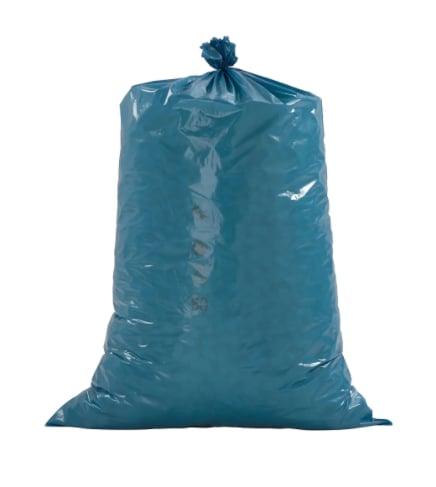 Abfallsack 240l blau 650+550x1350 10 Bl. je Rolle