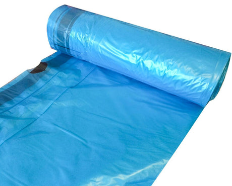 Abfallsack Zugband 70l+, 575x1000+50, blau 25Stk je Rll