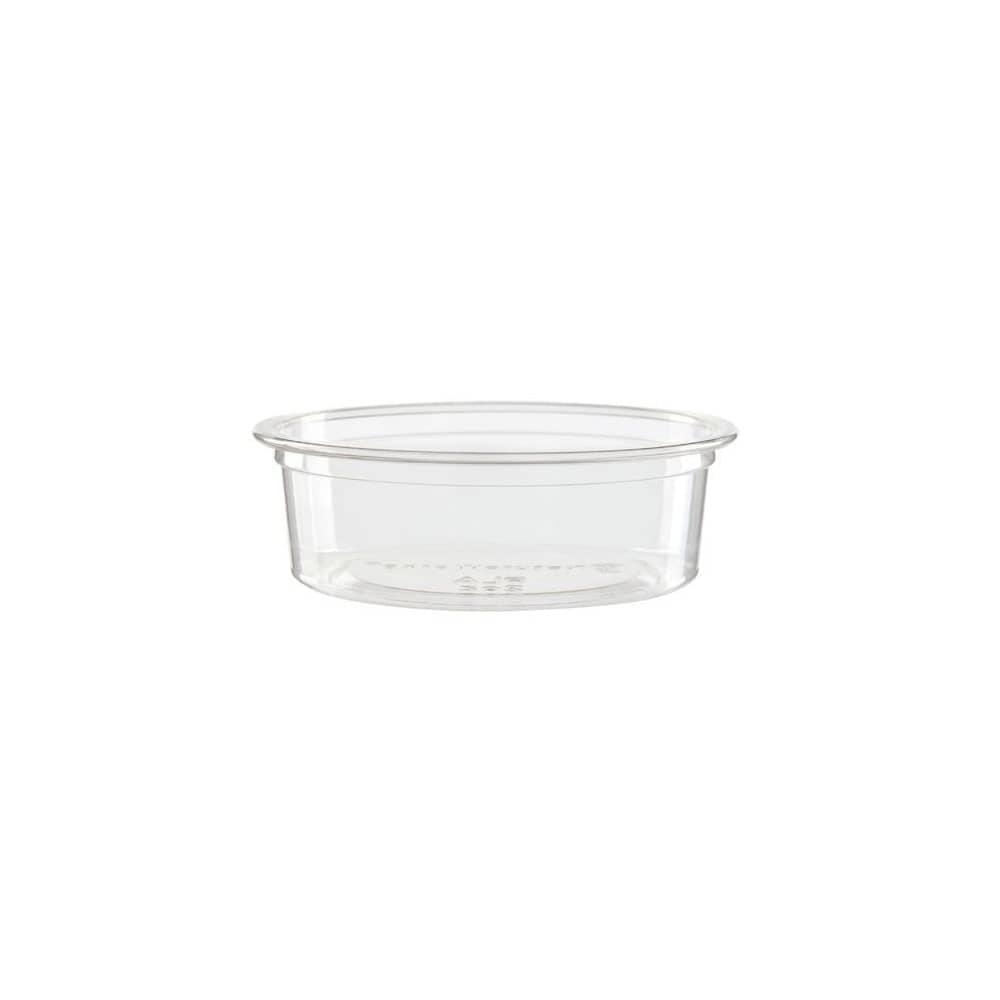 rPET Portionsbecher 50 ml, Ø 65 mm, transparent, 1.000 Stk.