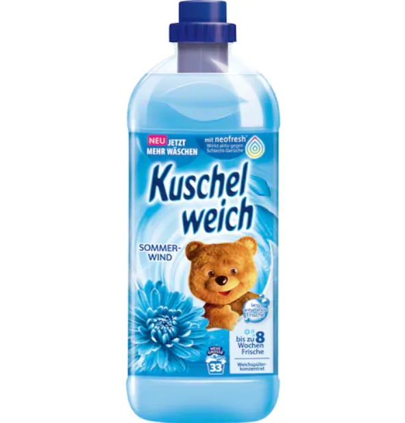 Weichspüler Kuschelweich, 1l Flasche