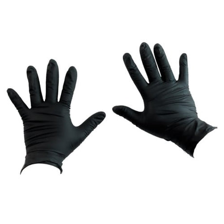 Vinylhandschuhe schwarz M 100 Stk