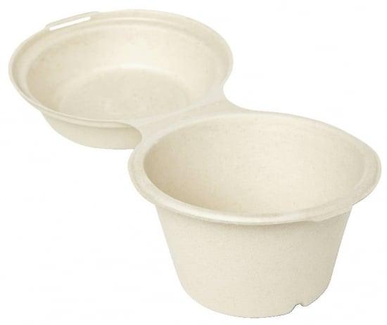 Duni Bagasse Pommesbox, 4x50 Stk. je Karton