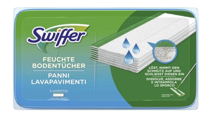 Swiffer nasse Wischtücher 24 Stk im Pack - 6 Packungen pro Karton