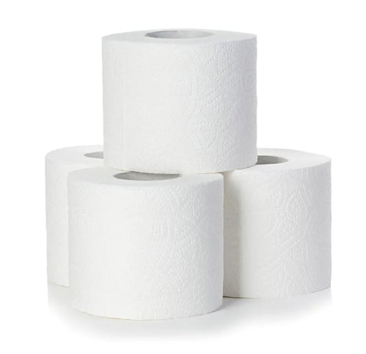 Toilettenpapier, 3-lagig, Zellstoff, Supersoft, hochweiß, 8Rll à250Bl