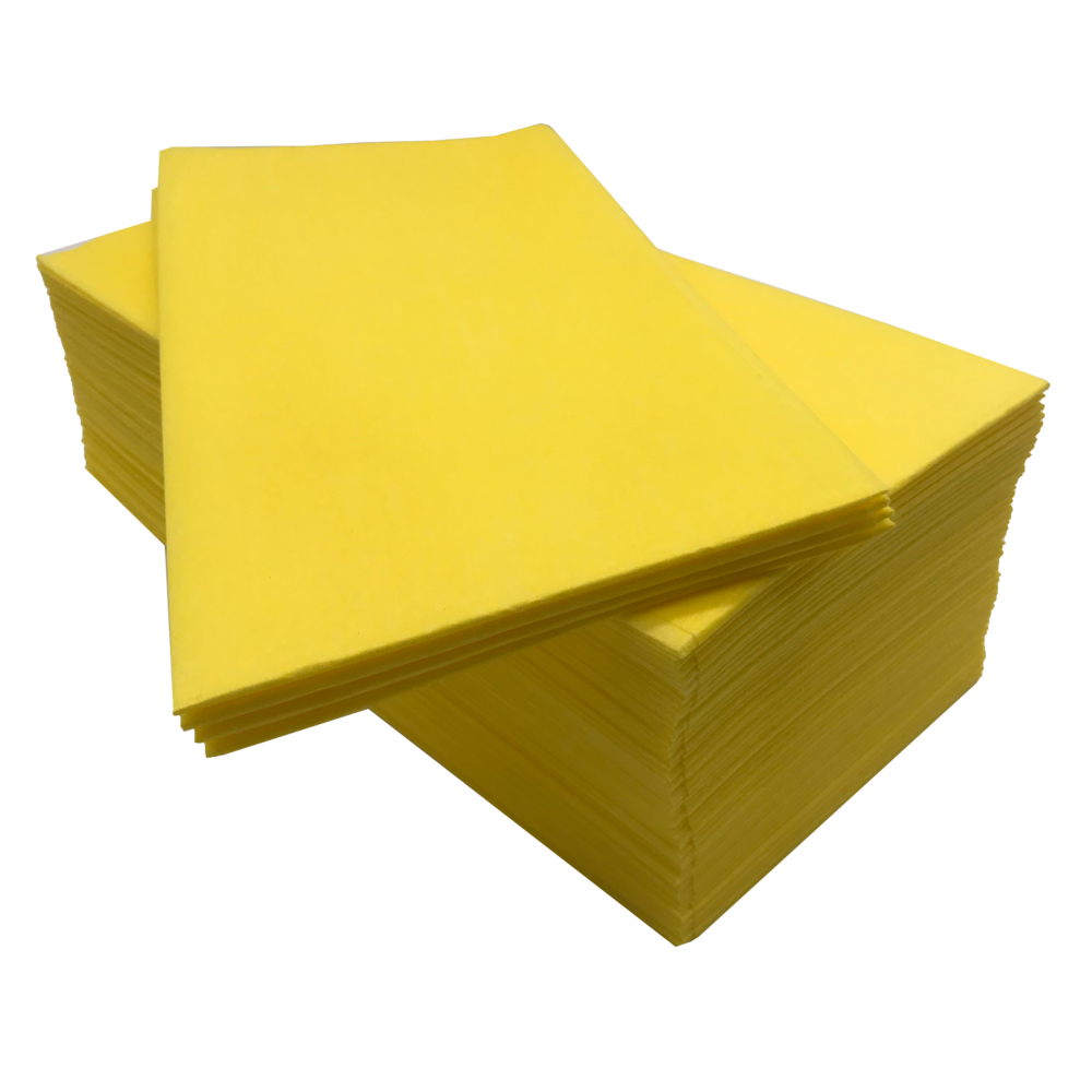 Öltücher Sito Novolin gelb, 60x60cm, 50 Stück pro Pack, Staubbindetuch Viskuse 18g