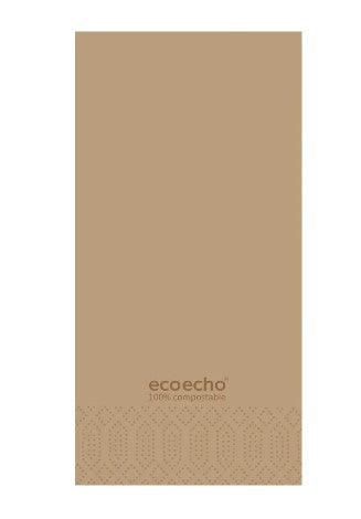 Duni Serviette 40x40 2lg 1/8BF. ecoecho, 1.500 Stück